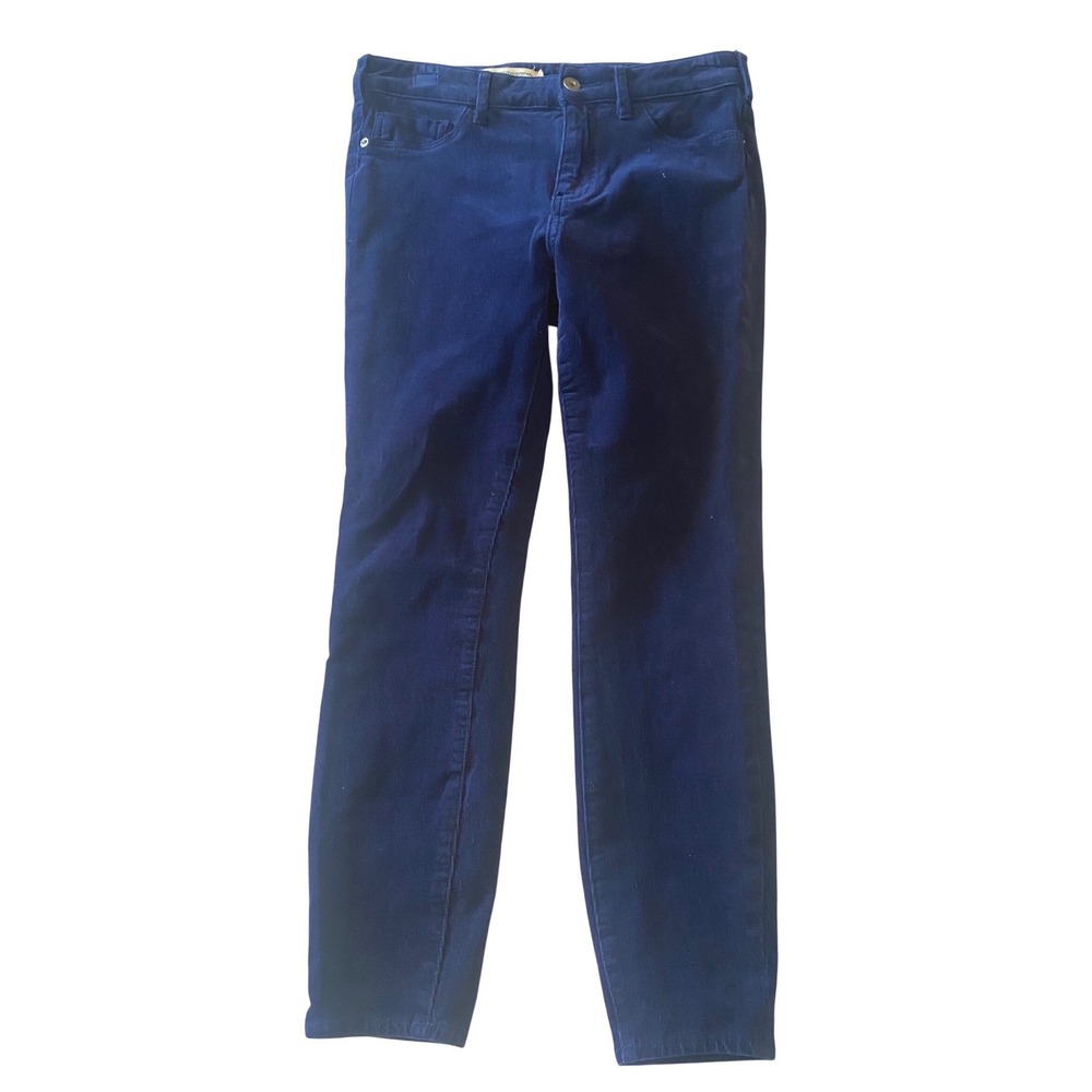 Pilcro by Anthropologie High‎ Rise Skinny Corduroy Pants Womens Size 28 Navy